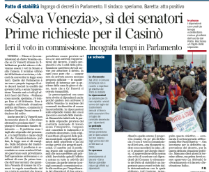 corriere veneto salva venezia