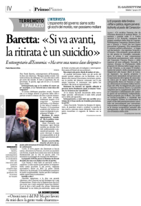 Intervista gazzettino