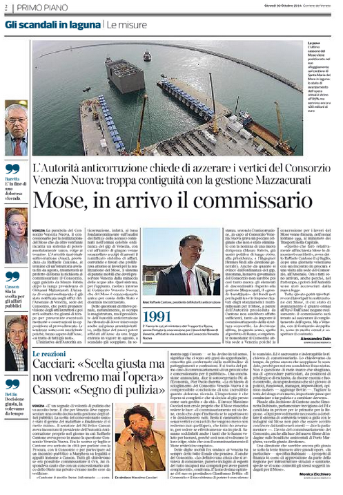 corriere del veneto 30-10