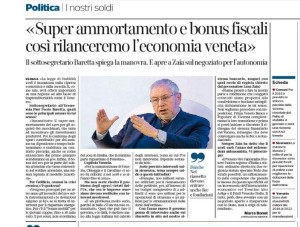 intervista corriere veneto